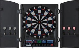 Fat Cat Electronx Electronic Soft Tip Dartboard with Cabinet