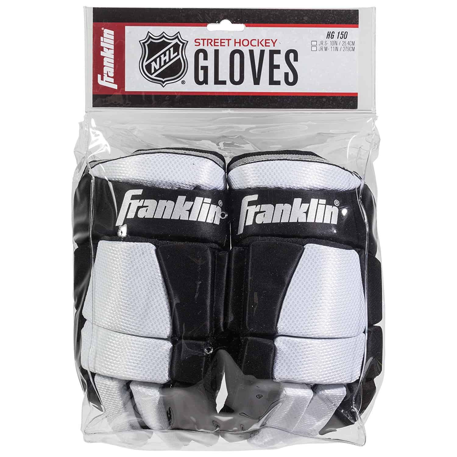 Franklin Sports NHL SX Pro HG 150 Gloves, Junior Medium/11-Inch