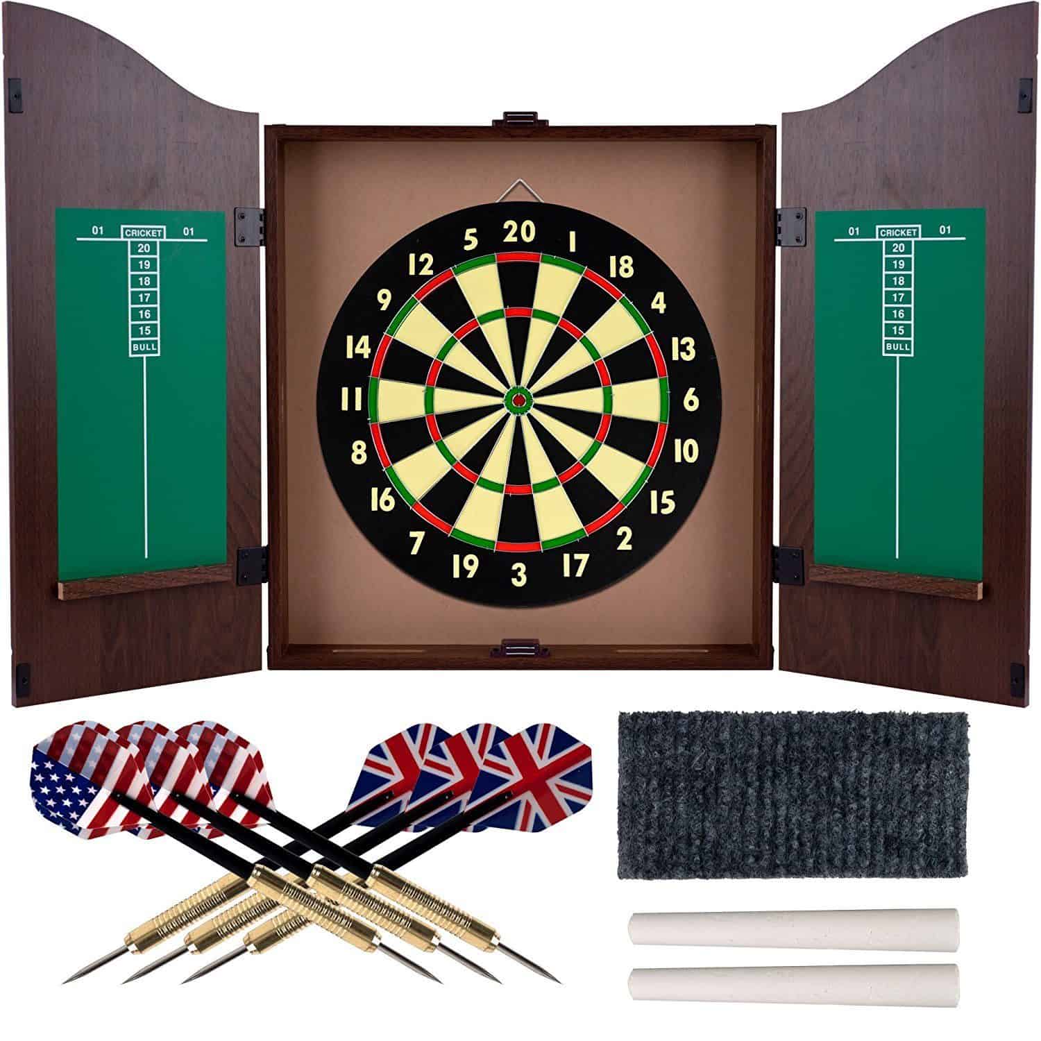 Trademark-Gameroom-Darts-and-Dartboard-Sets-28-Gram-Tungsten-Darts