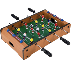 	Wooden-Classic-Mini-Table-Top-Foosball-(Soccer)-Game-Set