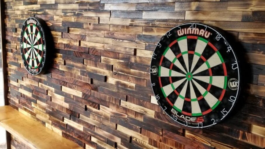How To Set Up Dart Board On Wall
